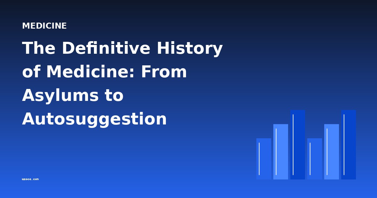 The Definitive History of Medicine: From Asylums to Autosuggestion