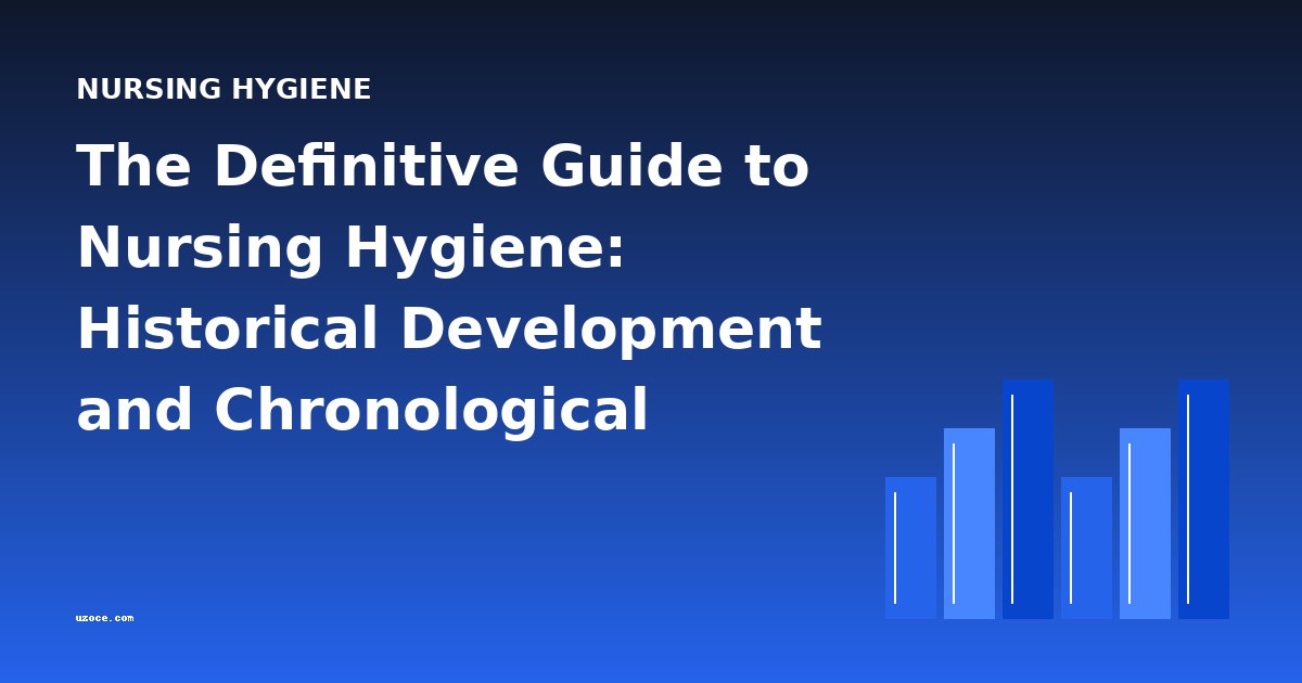 The Definitive Guide to Nursing Hygiene: Historical Development and Chronological Overview